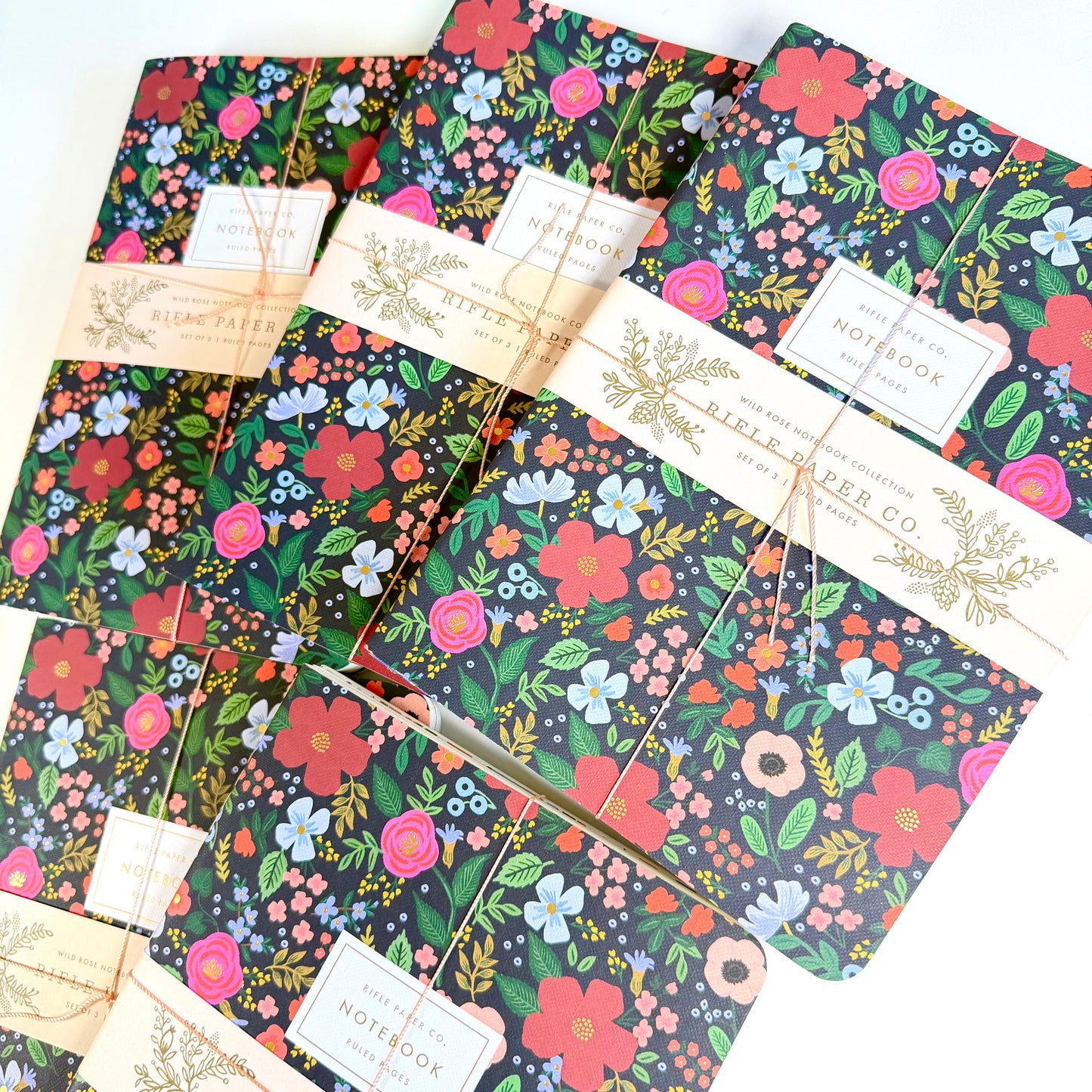 Wild Flowers Notebook Set (3 pcs)