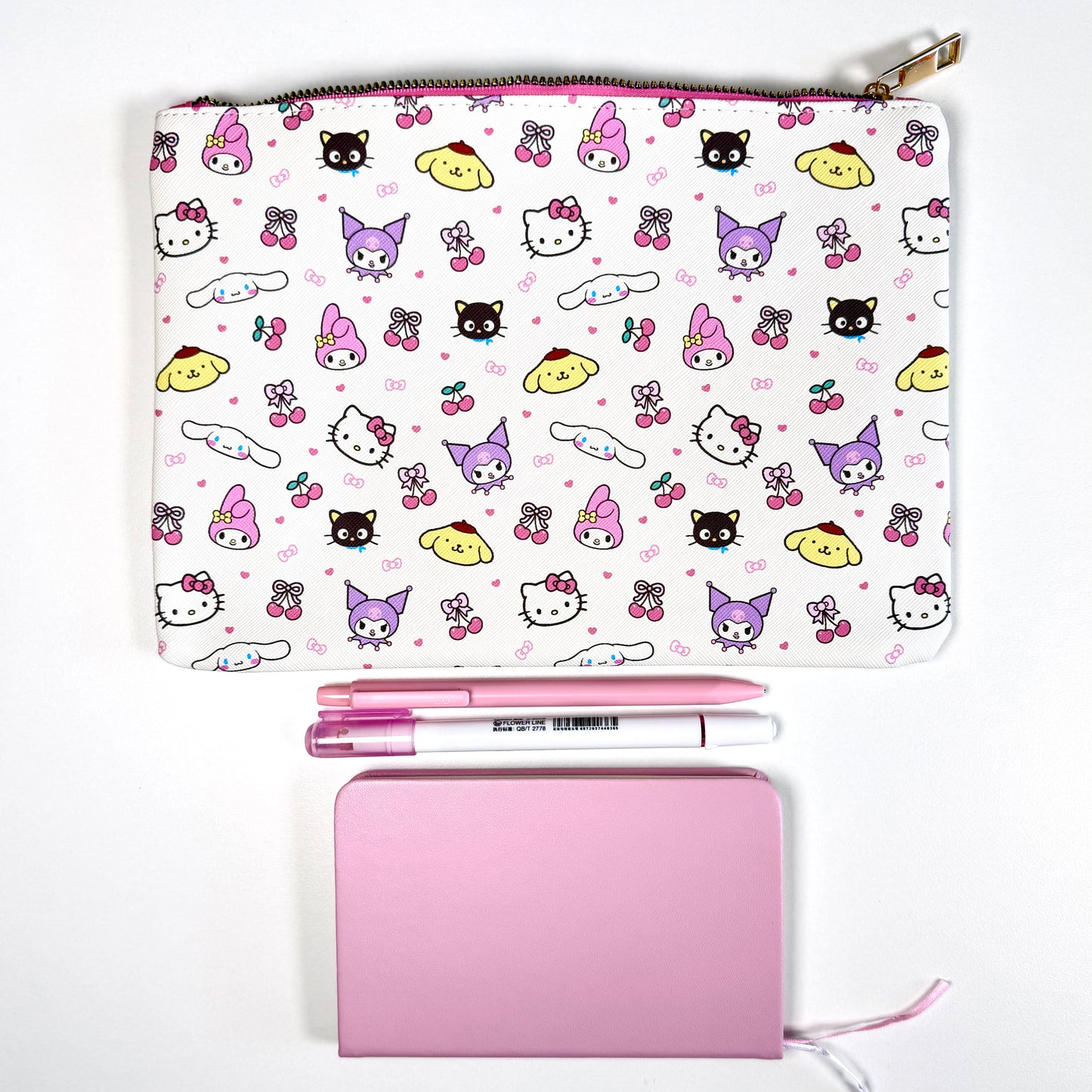 Kawaii Character Pouch / Cute Stationery Bag