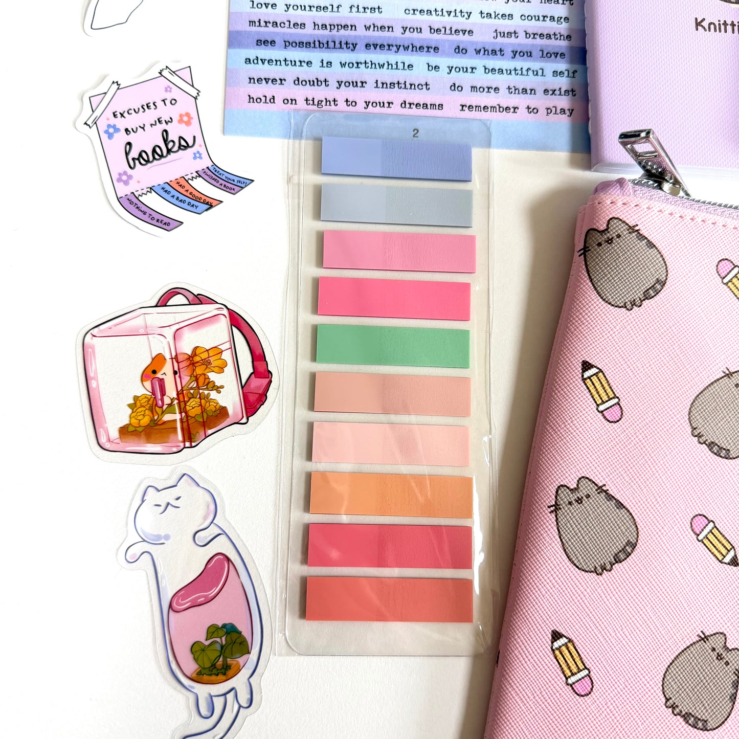 Cozy Pusheen Stationery Set 🩷🐾