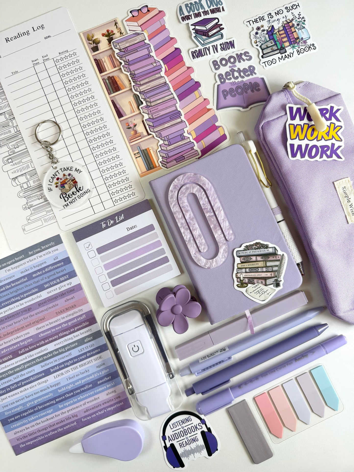 Lavender Bookish Bundle🪻