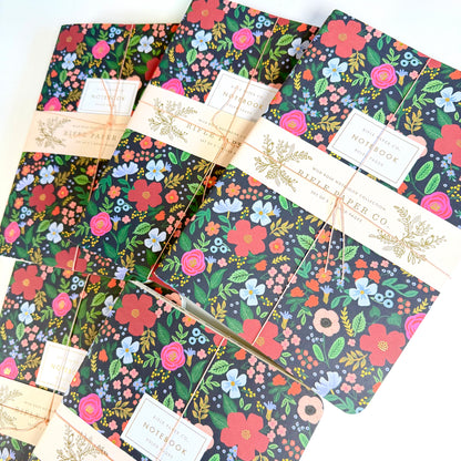 Wild Flowers Notebook Set (3 pcs)