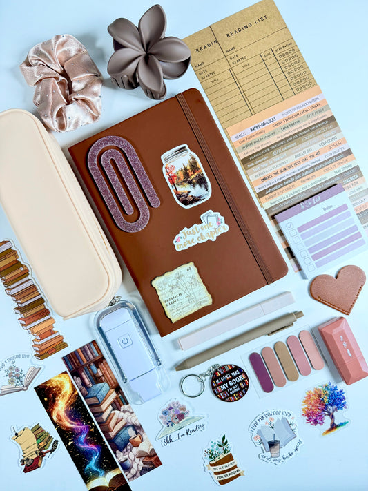 Caramel Bookish Bundle 🤎 A5 Notebook