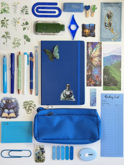 Blue & Green Bookish Bundle Gift Set