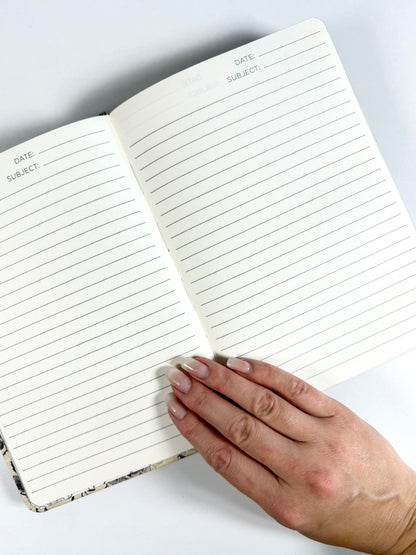 Vintage Floral Hardcover Journal