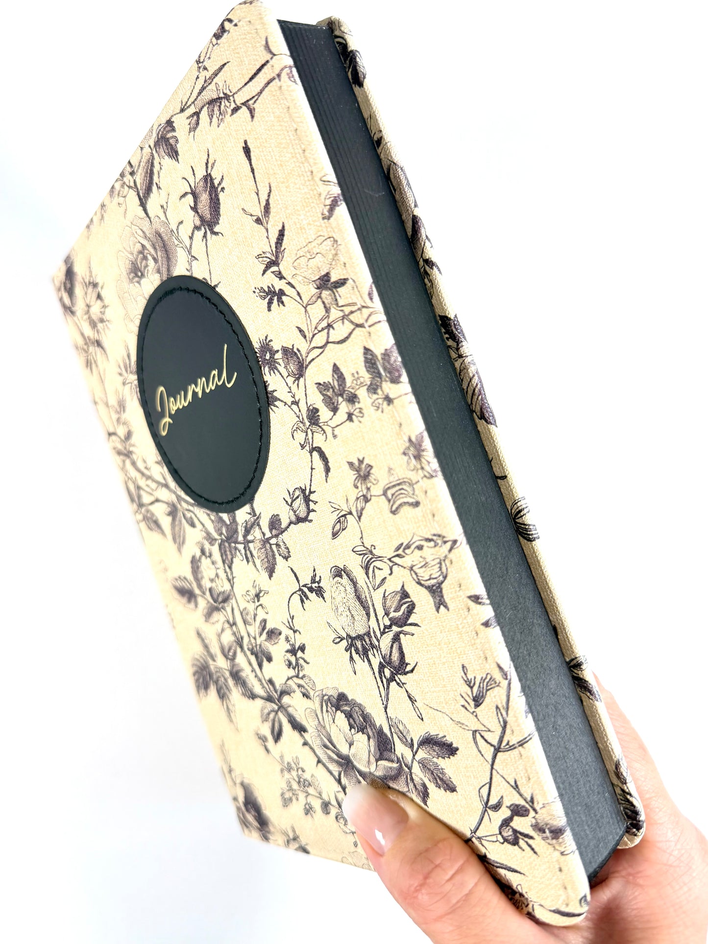 Vintage Floral Hardcover Journal