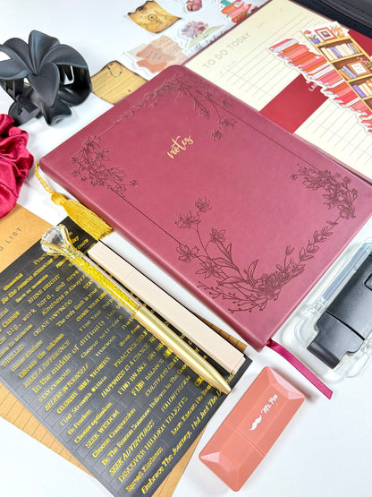 Burgundy Bookish Bundle