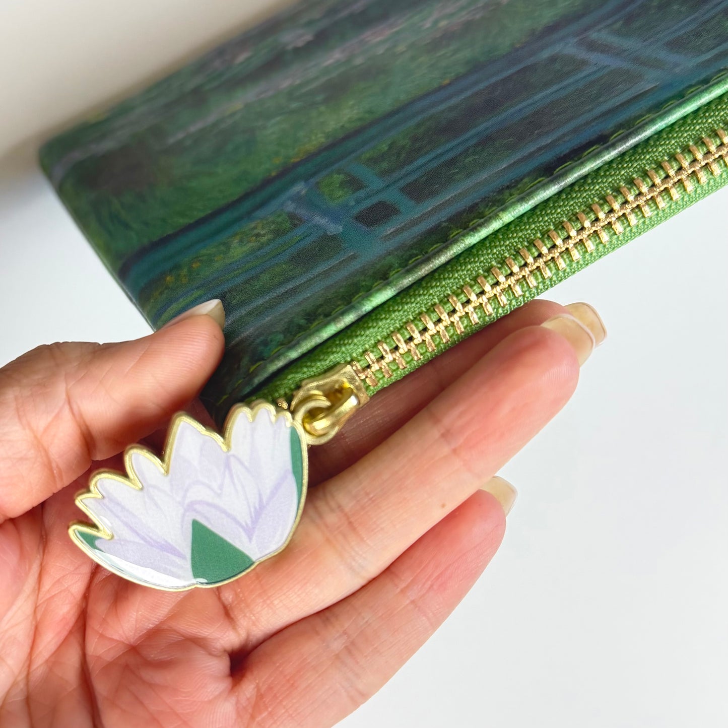 Art-Inspired Pouch / Pen Case with Monet Motifs