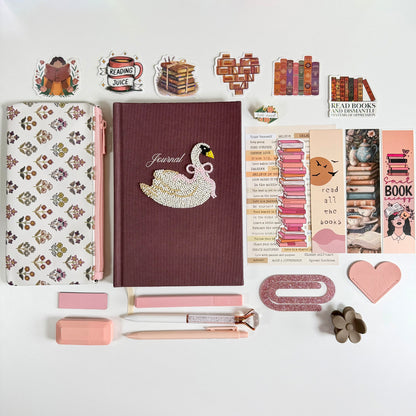 🦢 Vintage Swan Bookish Bundle