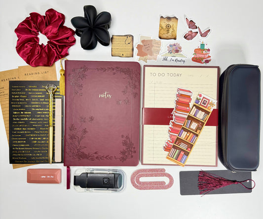 Burgundy Bookish Bundle