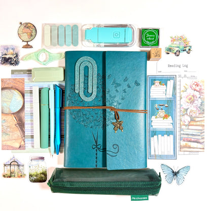 Vintage Bookish Bundle · Teal