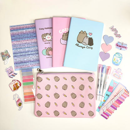 Cozy Pusheen Stationery Set 🩷🐾