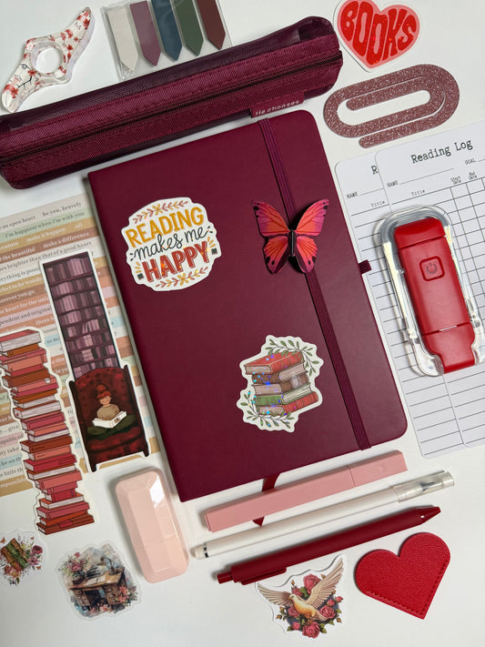 Burgundy Bookish Bundle