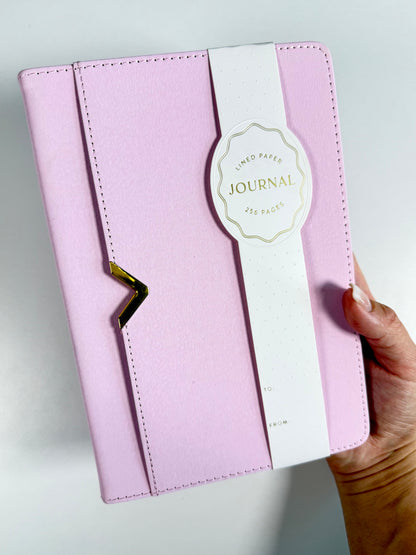 Pink Leather Journal