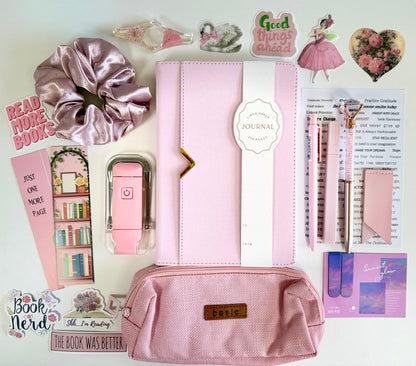 Pink Bookish Bundle — Soft, Elegant, and Dreamy