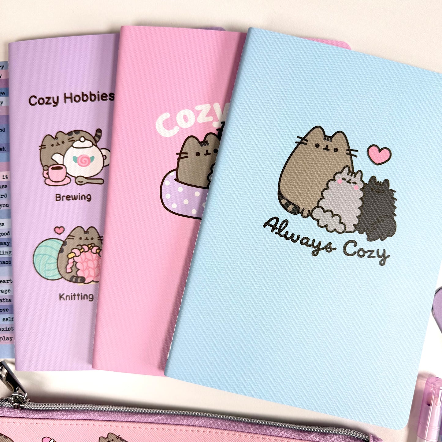 Cozy Pusheen Stationery Set 🩷🐾
