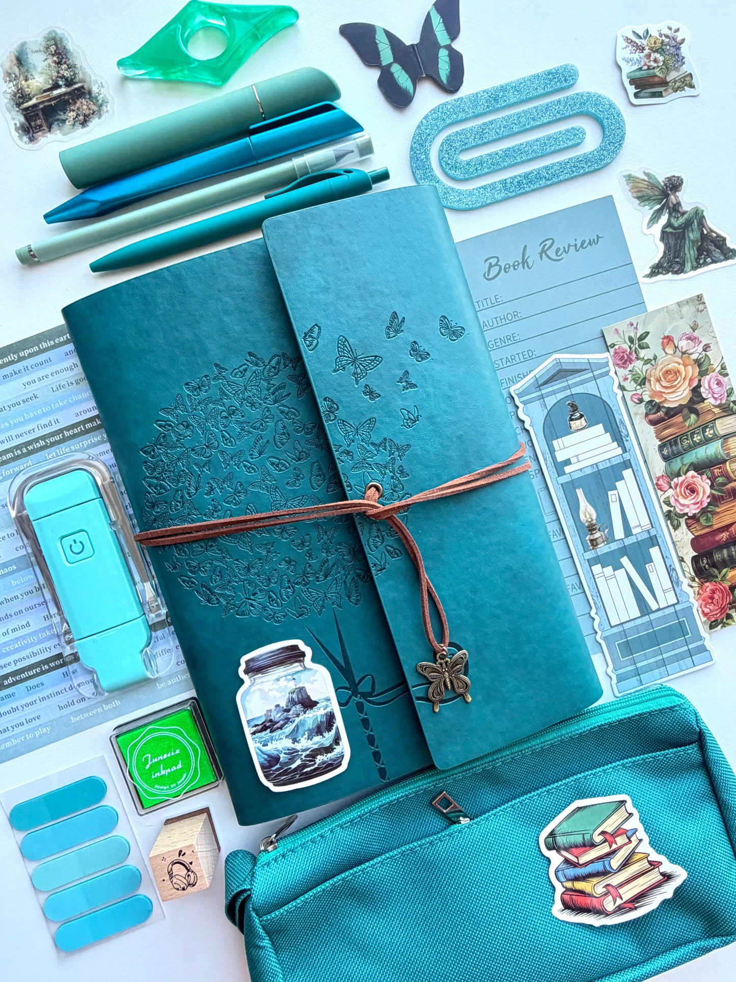 Teal Vintage Bookish Bundle