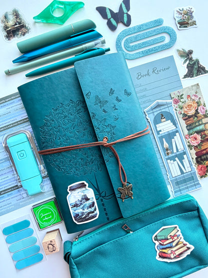 Teal Vintage Bookish Bundle