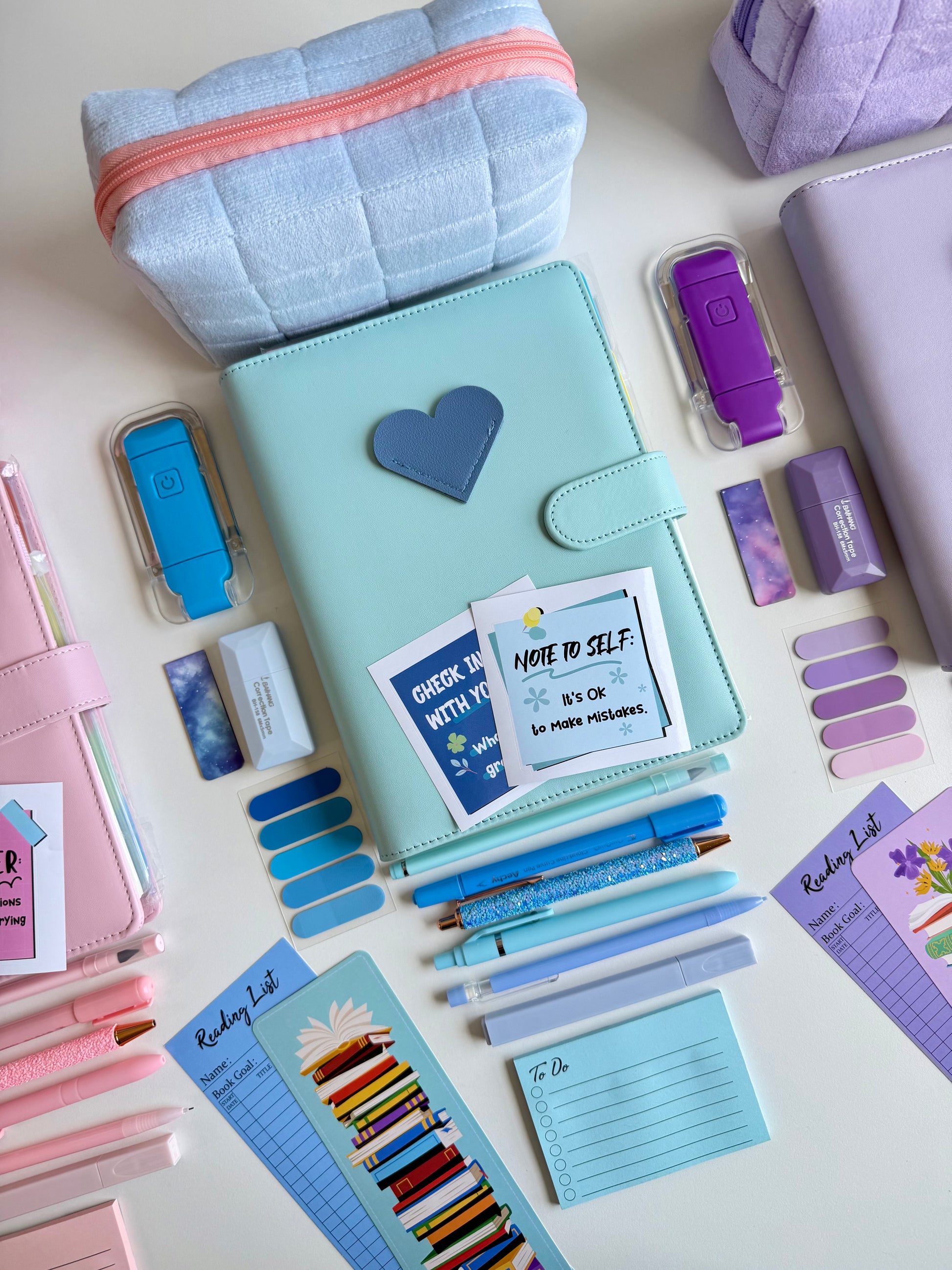 Aesthetic Stationery Set With Binder Journal Kit Bookish Gift aesthetic-stationery-set-with-binder-journal-kit-bookish-gift