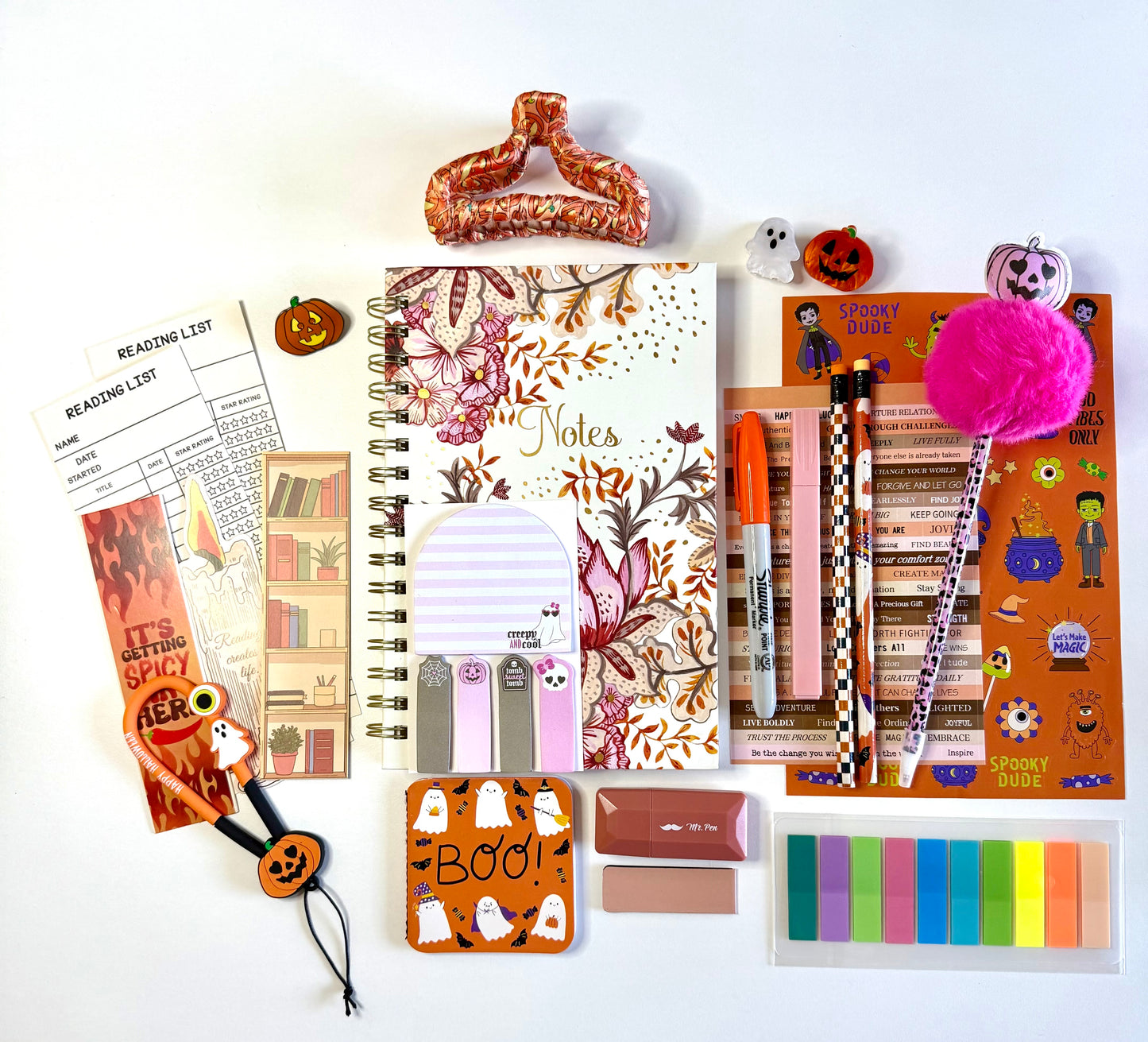 Halloween Bookish Bundle in Autumn Tones