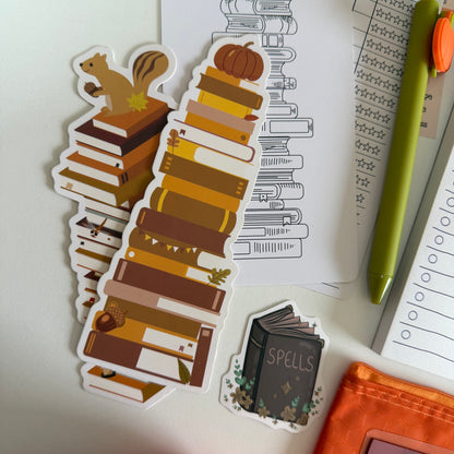 🎃 Exclusive Halloween Bookish Bundle — Orange & Autumn Magic Edition 🍂