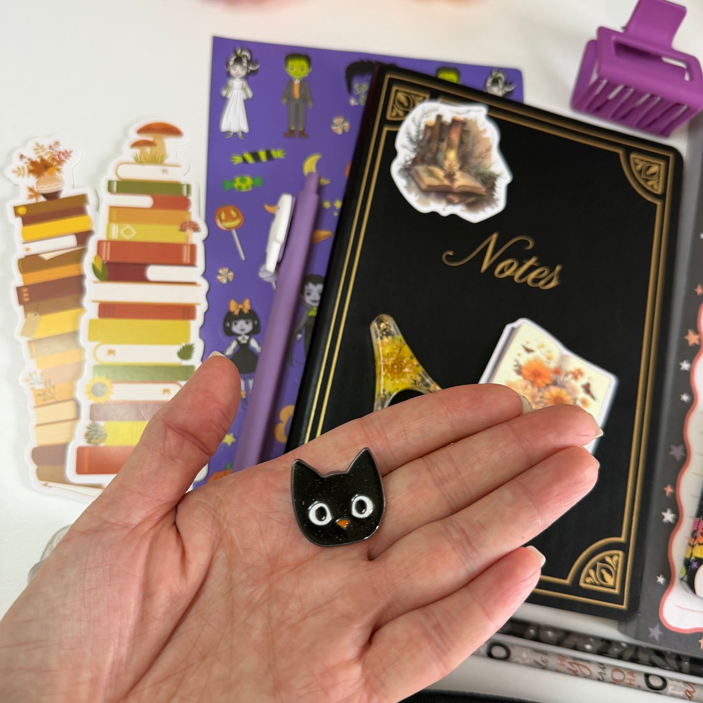 🎃 Halloween Bookish Bundle — Black & Autumn Edition 🍂