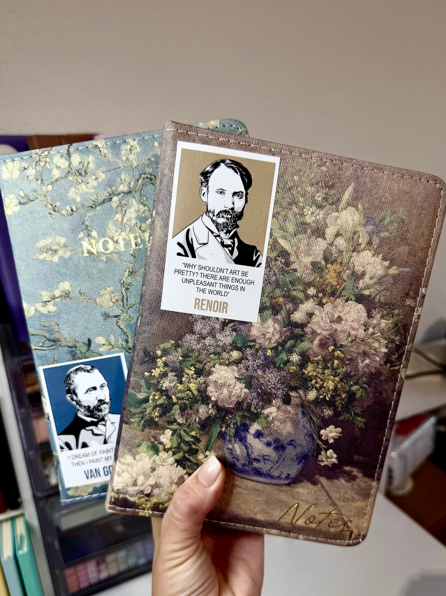 🎨 Art Notebook Collection — Van Gogh & Renoir Edition