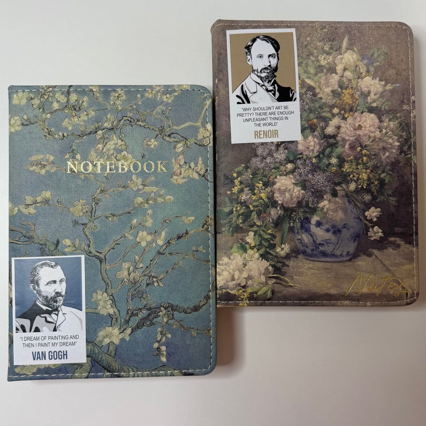 🎨 Art Notebook Collection — Van Gogh & Renoir Edition