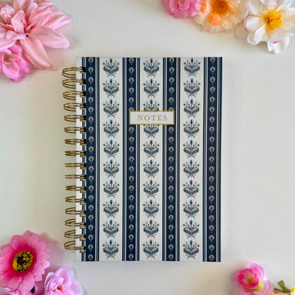 Vintage Floral Hardcover Notebooks – Elegant A5 Journal Collection