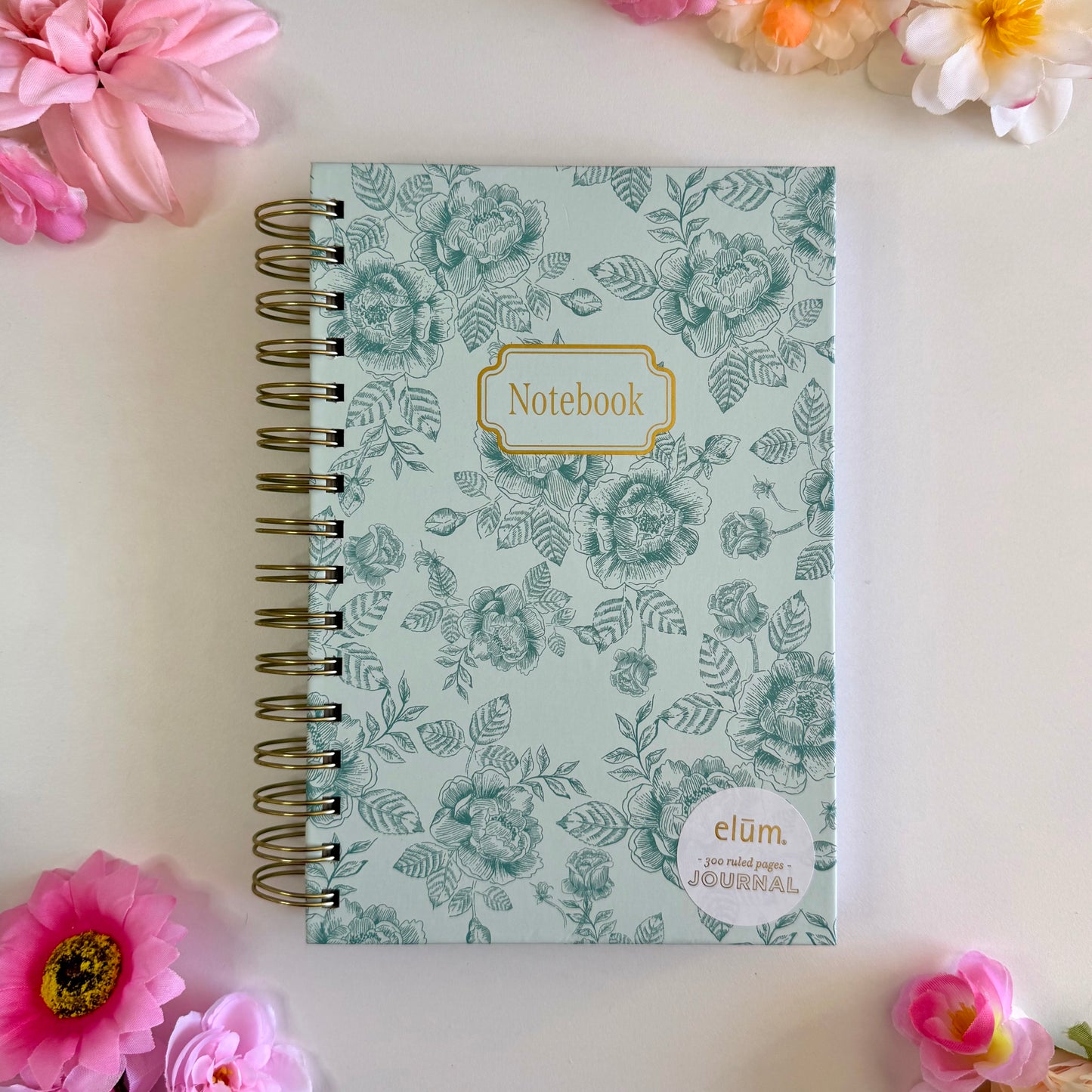 Vintage Floral Hardcover Notebooks – Elegant A5 Journal Collection