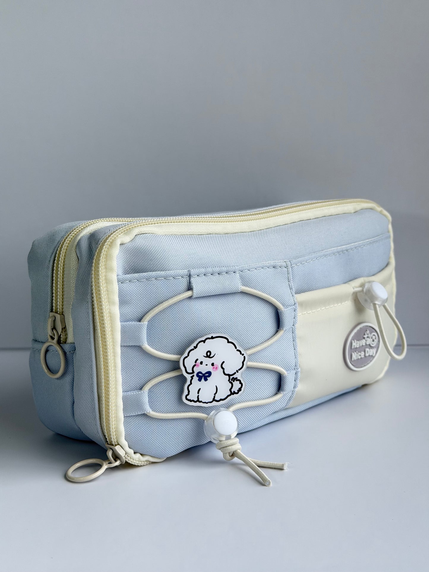 Lila Schreibset mit Federmäppchen, Taschenrechner, Stiften & Schulbedarf