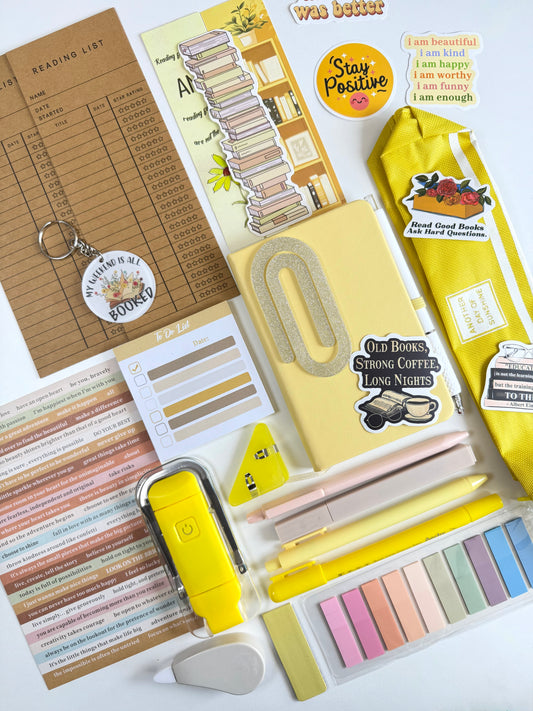 Sunshine Yellow Bookish Bundle💛 ☀️