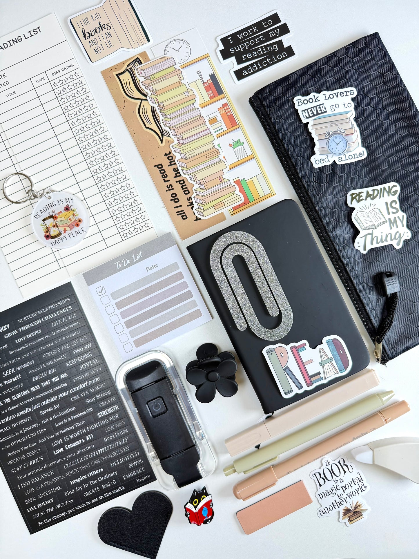 Midnight & Cream Bookish Bundle🖤 🌙