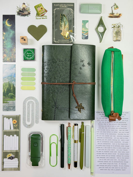Zestaw Prezentowy Vintage Green Bookish