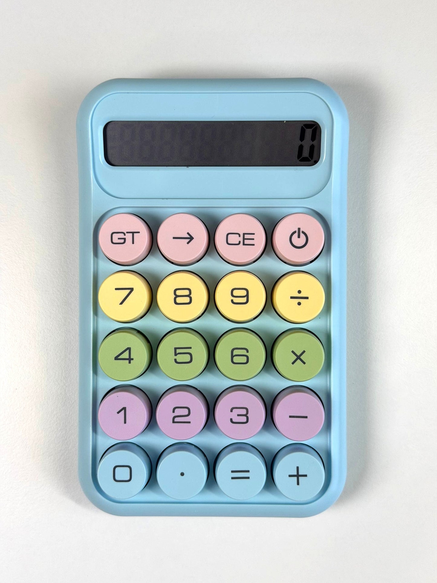 Pastel Colorful Calculator – Cute Desk Calculator for School & Office