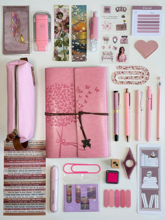 Vintage Grünes Bookish Geschenkset-Bündel