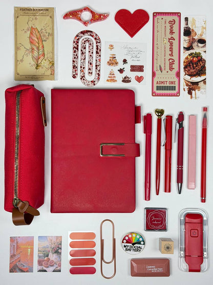 Red Bookish Bundle Gift Set