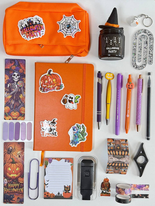 Limited Orange Halloween Bookish Bundle Gift Set