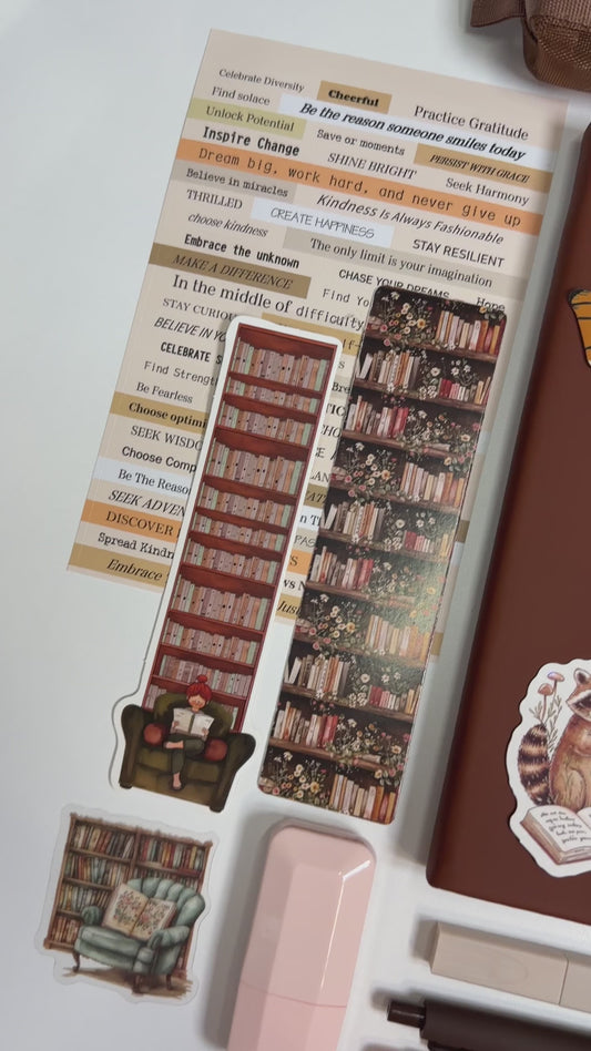 Bruine Bookish Bundel — A5 Notitieboek