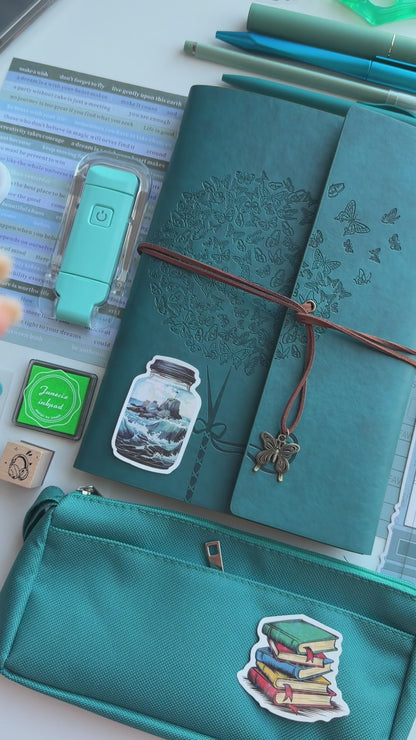 Teal Vintage Bookish Bundle