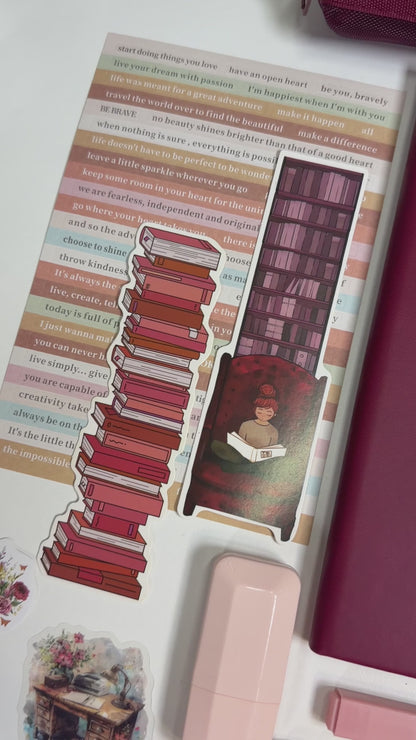 Burgundy Bookish Bundle